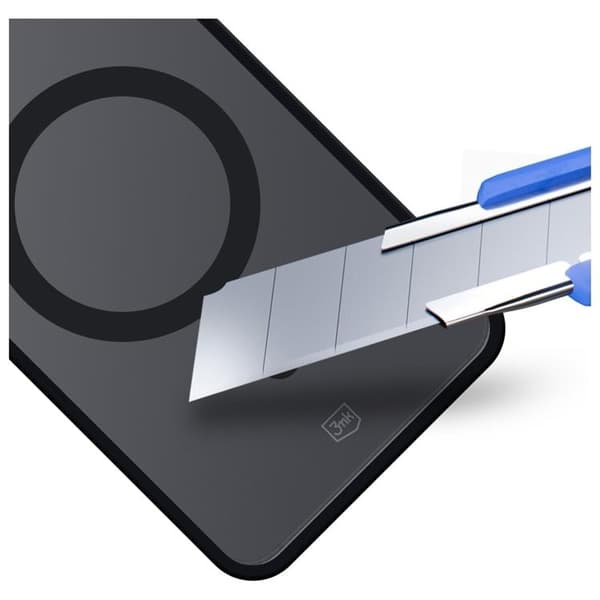 3MK Telefontaske til Galaxy S25 Edge MagSafe Smoke - Sort Svart