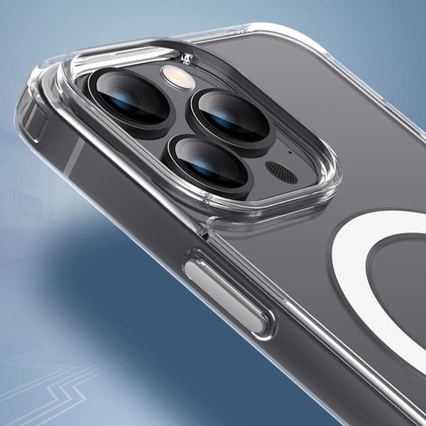 X-LEVEL Mobilskal till iPhone 15 Pro Max Shockproof Ultra Clear MagSafe