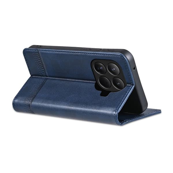 AZNS Xiaomi 15T Pro Plånboksfodral Konstläder - Blå