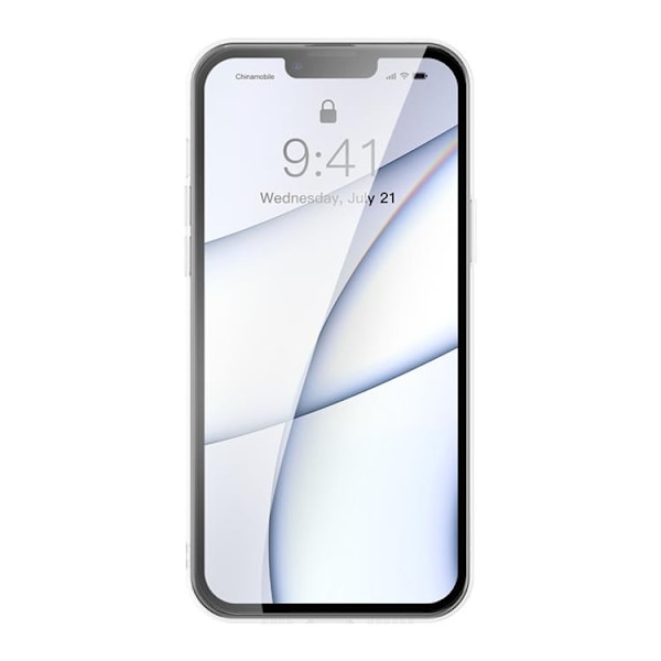 Baseus Frosted Glasskydd Skal iPhone 13 Pro Max - Transparent