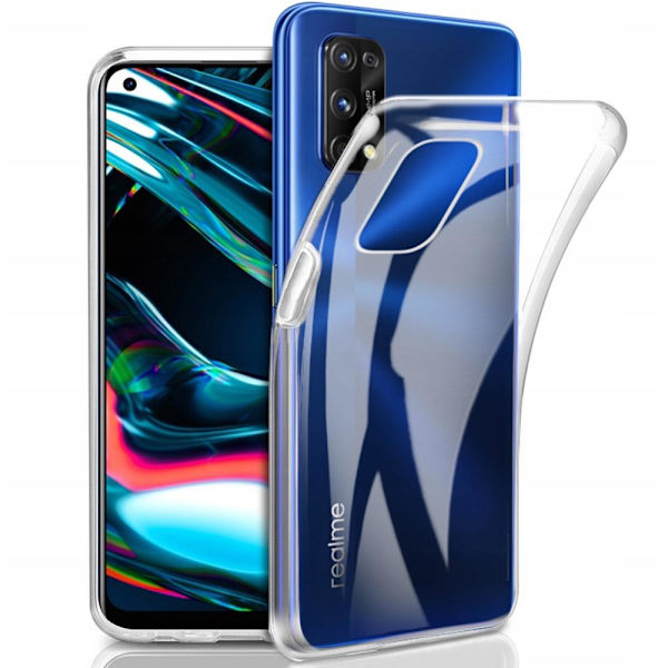 Ultratunt 0,5mm silikon Skal till REALME 7 Pro transparent