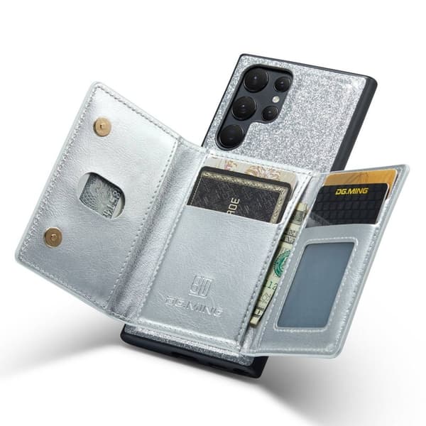 DG.MING M3 Series Mobilskal till Samsung Galaxy S23 Ultra Silver