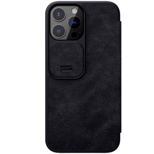 Nillkin Qin Camshield Fodral till iPhone 13 Pro Max - Svart Svart