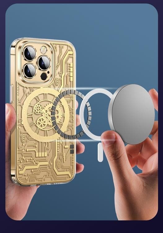 Mobilskal till iPhone 14 Pro Max Magsafe Mechanical - Lila Lila