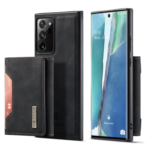 DG.MING Magnetiskt Plånboksfodral för Samsung Galaxy Note20 Ultra - Svart