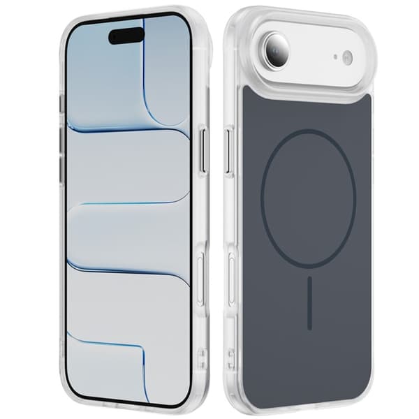 Mobilskal till iPhone Air MagSafe Skin Touch TPU PC Svart