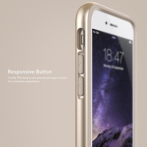 Caseology Envoy Skal till Apple iPhone 6 / 6S - Brun Brun