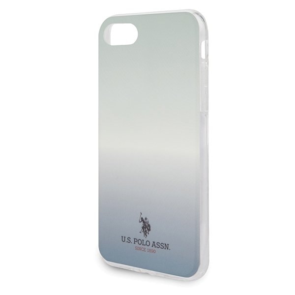 U.S. Polo Assn. Gradient Pattern Collection iPhone 7/8/SE 20 Blå Blå