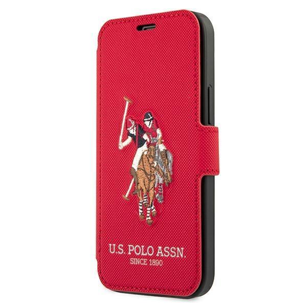 US Polo Polo Embroidery Collection Case iPhone 12 Mini - Rød Red