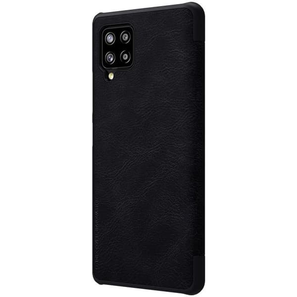 Nillkin Qin Læder Etui Samsung Galaxy A42 5G - Sort Black
