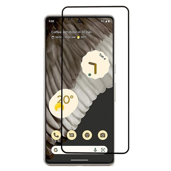 [1-PACK] Google Pixel 8 Pro Härdat Glas Skärmskydd - Svart Transparent