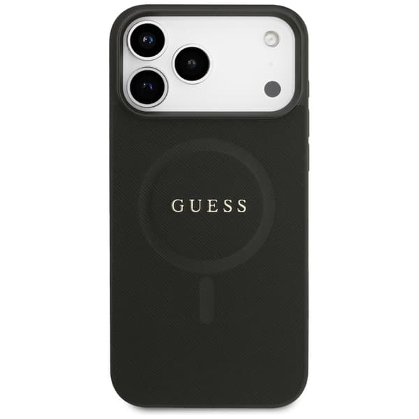 Guess iPhone 18 Pro Max/17 Pro Max Mobilskal MagSafe Saffiano Classic Logo