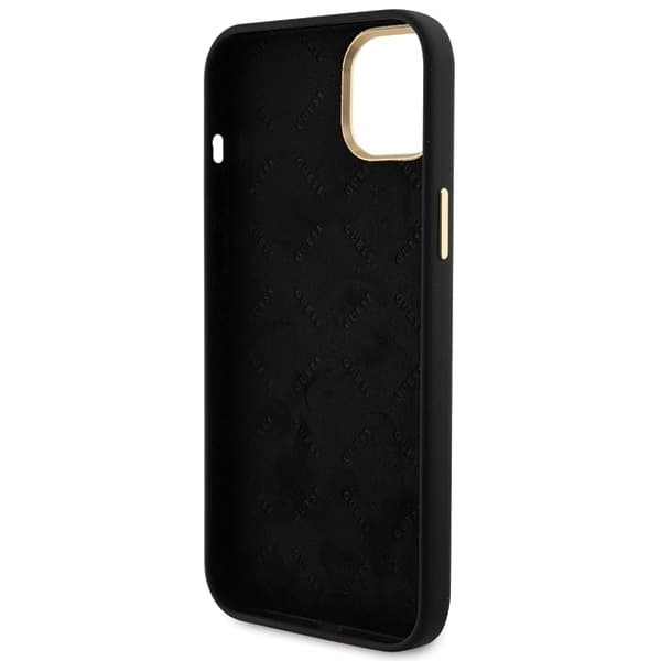 Guess Mobilskal till iPhone 14 Plus/15 Plus MagSafe Silikon Strass 4G