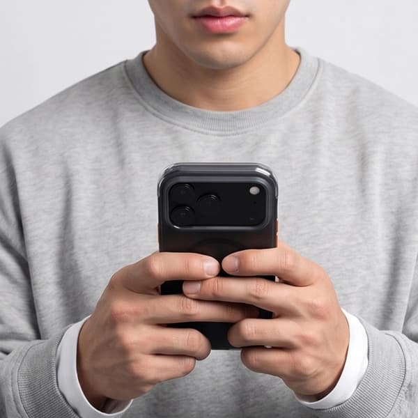 Tech-Protect Mobilskal För iPhone 18 Pro/17 Pro Magsafe Magair CC - Djupblå