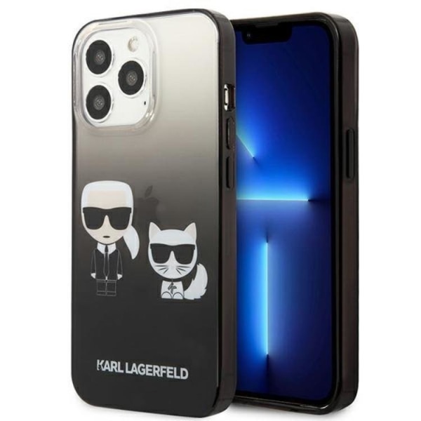 Karl Lagerfeld iPhone 13 Pro Cover Gradient Iconic Karl & Choupet