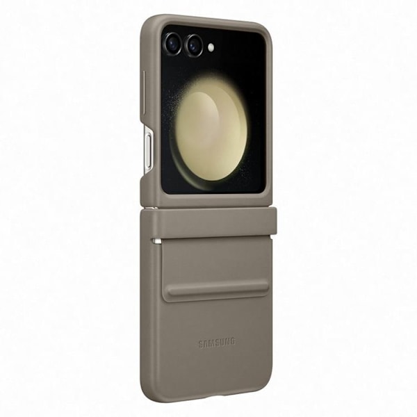 Samsung Galaxy Z Flip 5 Mobilskal Ekologisk Läder - Brun