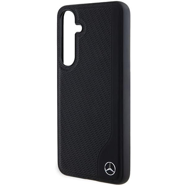 Mercedes Mobilskal till Galaxy S24 Plus MagSafe Läder Debossed Line