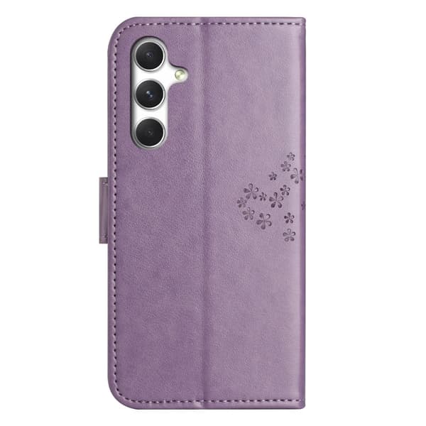 Plånboksfodral för Samsung Galaxy S26 Plus Konstläder - Lila