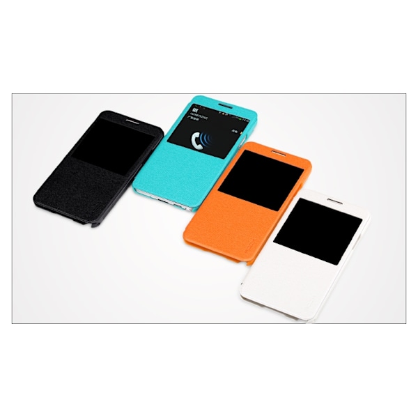 Rock Excel Window Cover Fodral till Samsung Galaxy Note 3 (Vit) Vit
