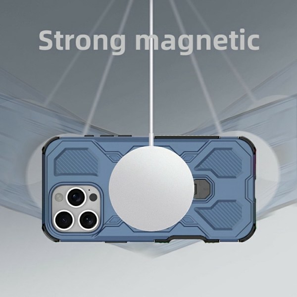 Mobilskal till iPhone 16 Pro Max Plast Shockproof - Rosa