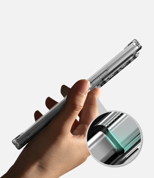 Ringke Mobilskal För Galaxy Z Fold 8 Ultra MagSafe Slim Magnetisk - Clear