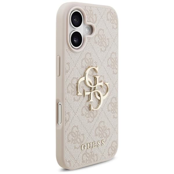 Guess Telefontaske til iPhone 17 4G Stort Logo - Lyserød Rosa