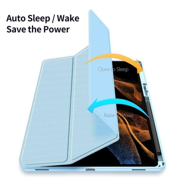 Dux Ducis Galaxy Tab S9 Ultra -kotelo Toby - sininen