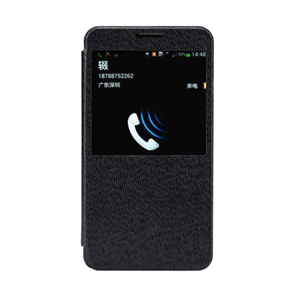 Rock Excel -ikkunan suojakuori Samsung Galaxy Note 3:lle (musta Black