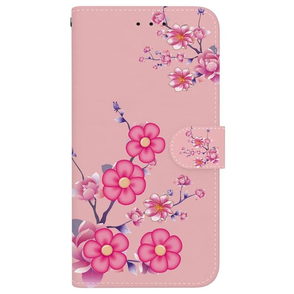 Plånboksfodral för Samsung Galaxy S26 Plus Anti-Drop Konstläder - Sakura