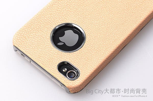 Rock iPhone4/4S BigCity back shell + Skärmskydd (Lila) Lila