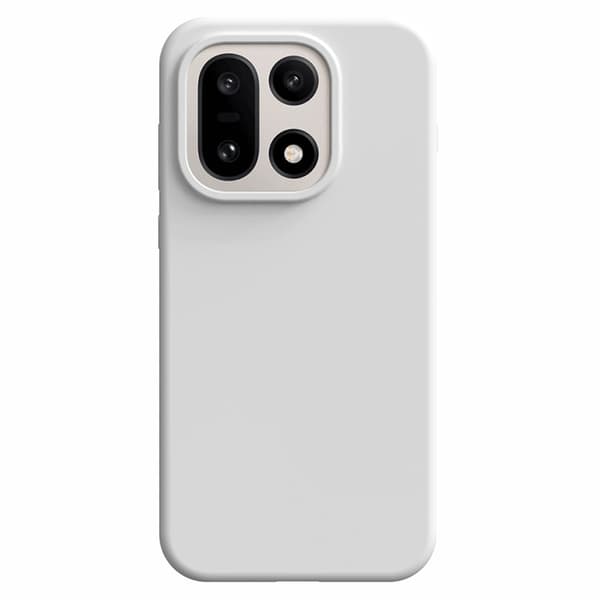Mobilskal till OnePlus 15 5G Silikon Skin-Friendly - Vit Vit