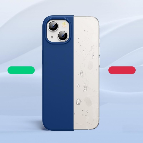 Ugeen Protective Silikon Skal iPhone 13 - Blå Blå
