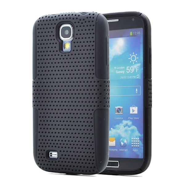Mesh Combo Skal till Samsung Galaxy S4 i9500 (Svart) Svart