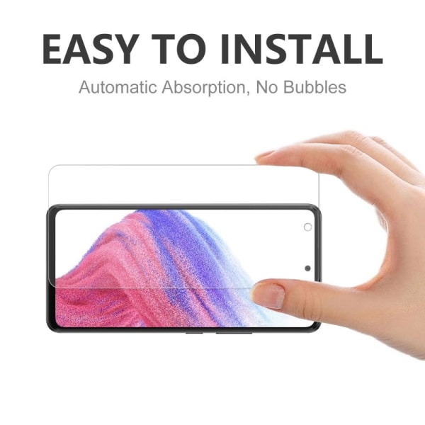[2-PACK] Härdat Glas Skärmskydd Samsung Galaxy A53 5G - Clear