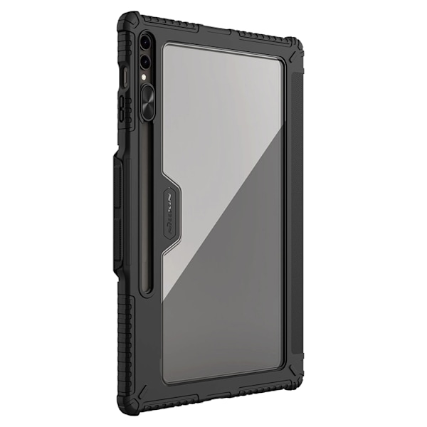 Nillkin Galaxy Tab S9 Ultra Fodral Läder Bumper - Svart Svart