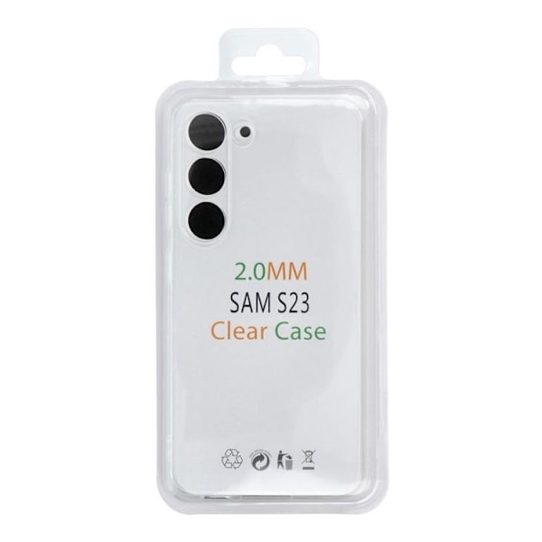 Galaxy S23 FE Mobilskal Box 2mm - Transparent
