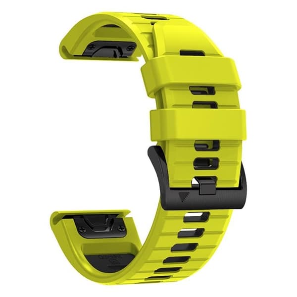 Tech-Protect Garmin Fenix 5X/6X/7X Armabnd - Gul Gul