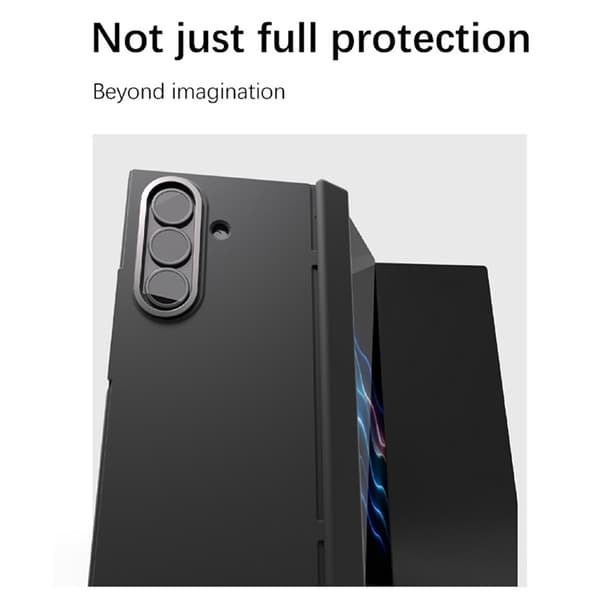 Mobilskal till Galaxy Z TriFold Korthållare Hard PC - Blå Blå
