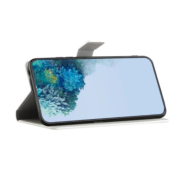 Plånboksfodral för Samsung Galaxy S26 Konstläder Mönster - Ugglor - Grå