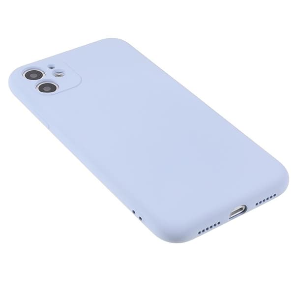 X-LEVEL Mobilskal till iPhone 11 Anti-Drop Liquid Silicone Lila
