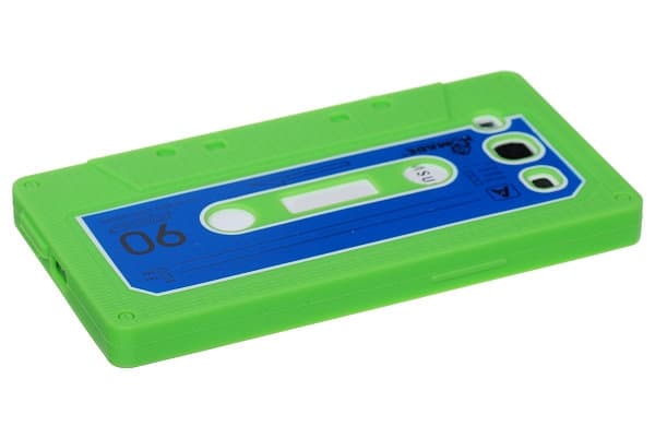 Kassette silikone etui til Samsung Galaxy S3 i9300 (grøn) Green