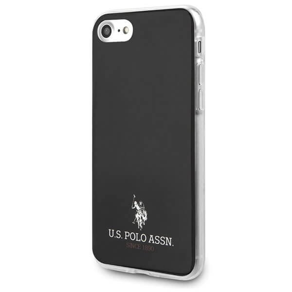 U.S. Polo Assn. Shiny iPhone 7/8/SE 2020 Skal Svart Svart