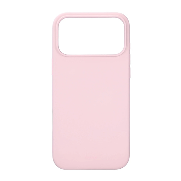 ONSALA Mobilskal till iPhone 17 Pro Max med Silikonkänsla - Krita Rosa Rosa