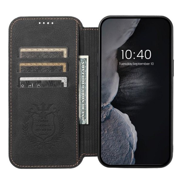 SUTNI iPhone 12 Pro Max Wallet Case Magsafe - Sort