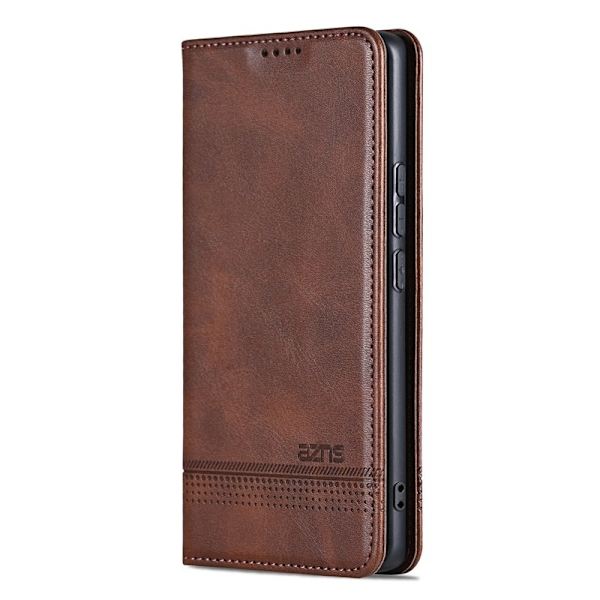 AZNS Xiaomi 17 Pro Plånboksfodral Konstläder - Brun
