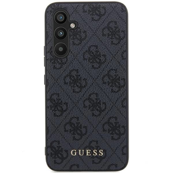 Guess telefontaske til Galaxy A35 5G metalguldlogo Black