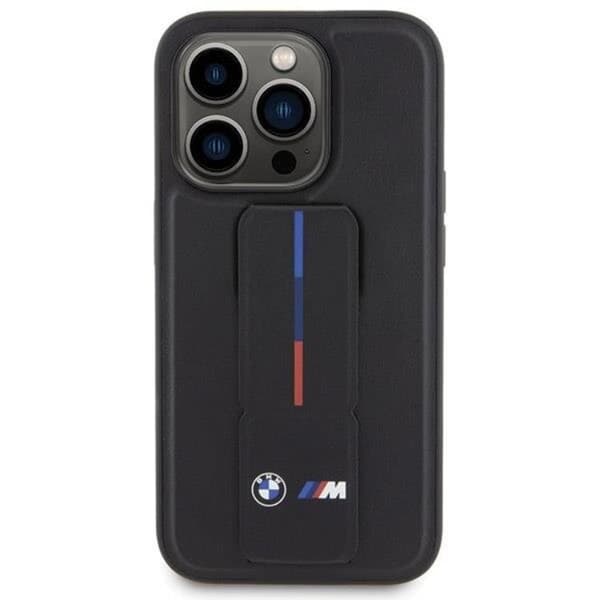 BMW Mobilskal till iPhone 15 Pro Grip Hot Stamp - Svart Svart