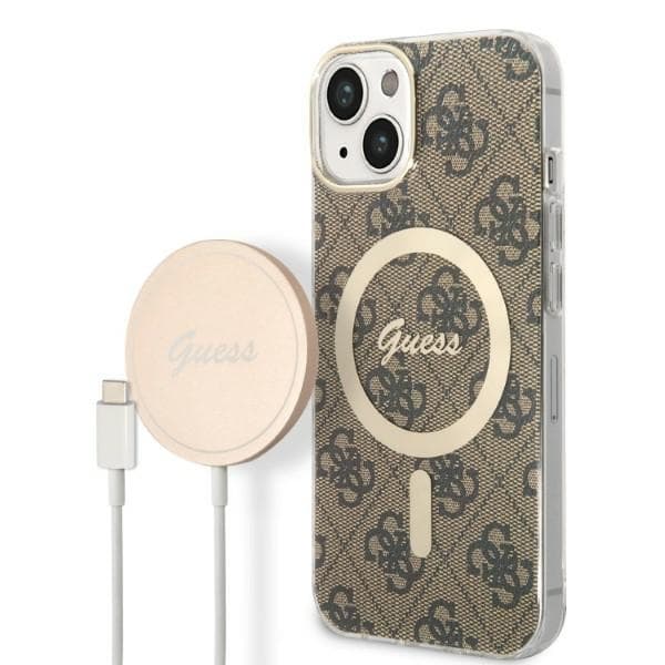 Guess Mobilskal till iPhone 14 / 15 / 13 MagSafe 4G Print