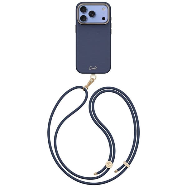 UNIQ Mobilskal För iPhone 18 Pro Max/17 Pro Max Coehl Mirelle - Noble Blå