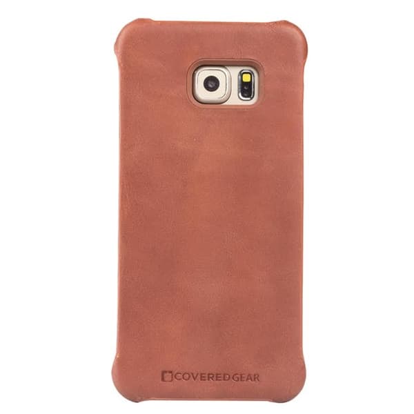 Boom ægte læderetui Samsung S6 edge+ Brun Brown